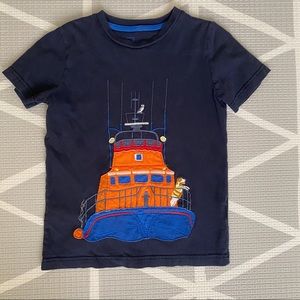 Mini Boden Boat T-shirt, size 6-7y